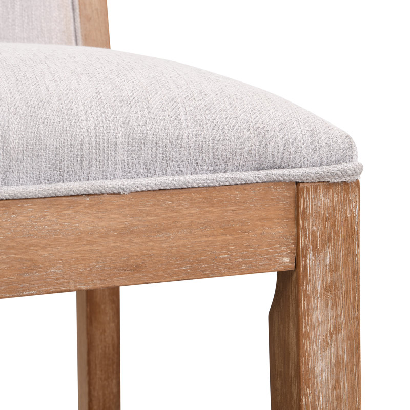 Tabourets de bar 30,5 po Laverock, Gris clair / Brun