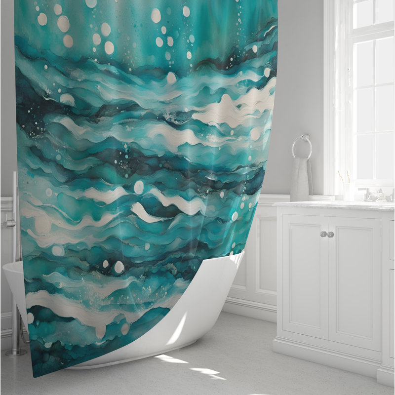 Shower Curtain Only SH01173, 83"H x 70"W
