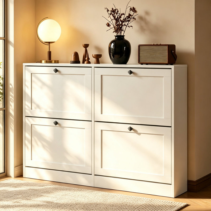 20 Pair Shoe Storage Cabinet