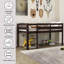 Lit mezzanine bas en bois avec échelle-1321849268