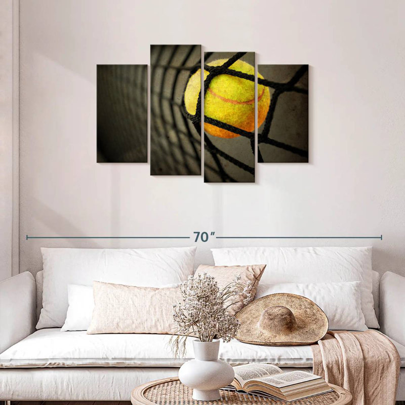 Sireci Retro Tennis, 27'' H x 43'' W