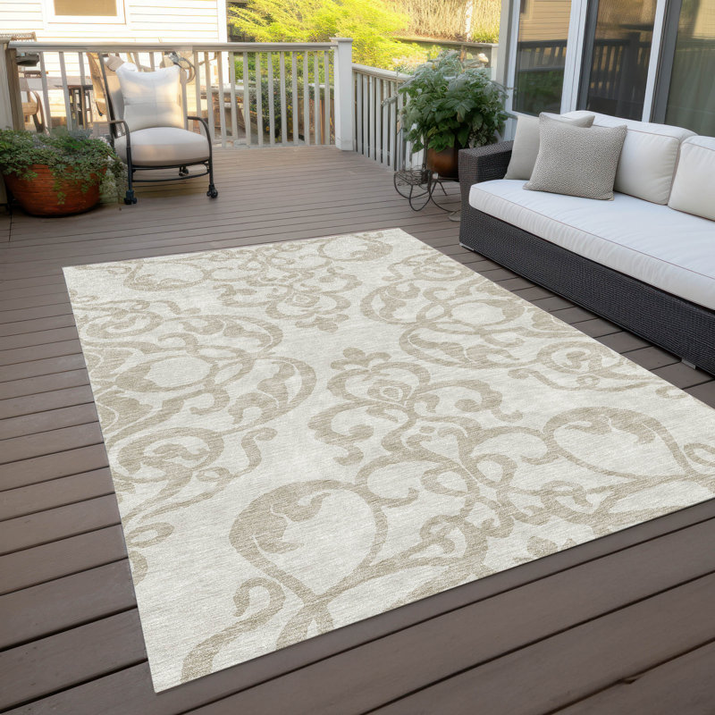 Tapis Chayden avec envers antidérapant, Rectangle de 10 pi x 14 pi