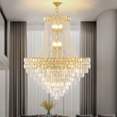 Jenilca 26 - Light Iron Dimmable Chandelier