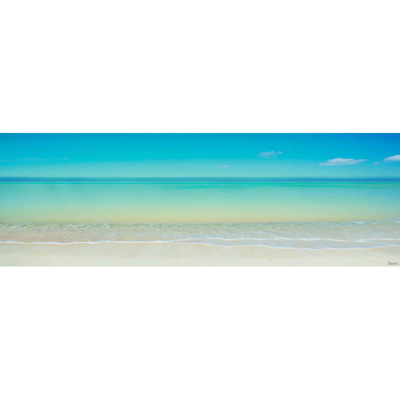 «Scenic Beach» par Parvez Taj - reproduction de photo sur toile tendue, H 5 po x l 15 po x P 1,5 po