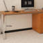 Artificial Board Five-drawer Storage Computer Desk-24249037