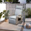 Chaise de patio inclinable avec coussins-457597681