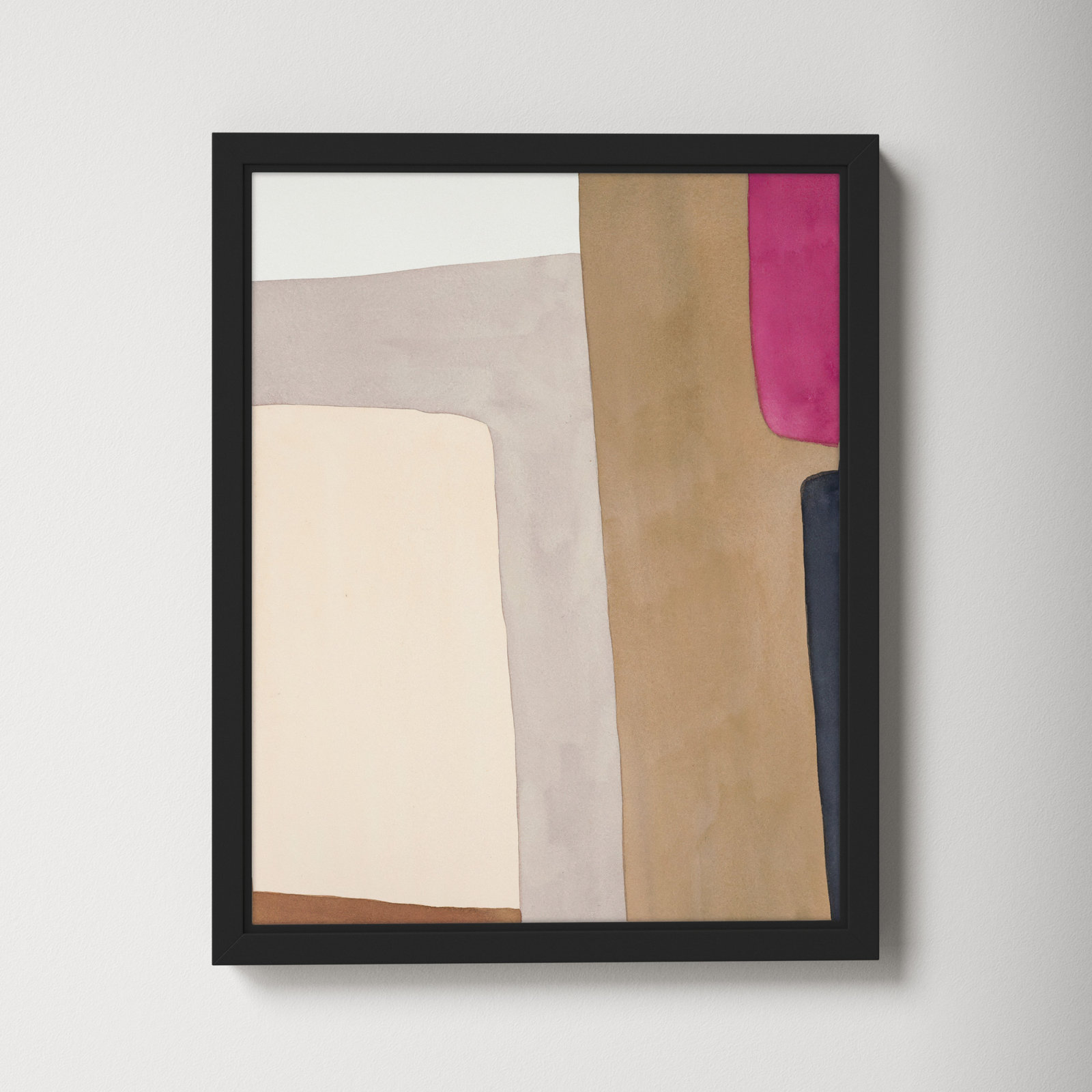 A Highlight Of Fuchsia by Julia Balfour, Black Framed Paper, 20" H x 16" W x 1.25" D