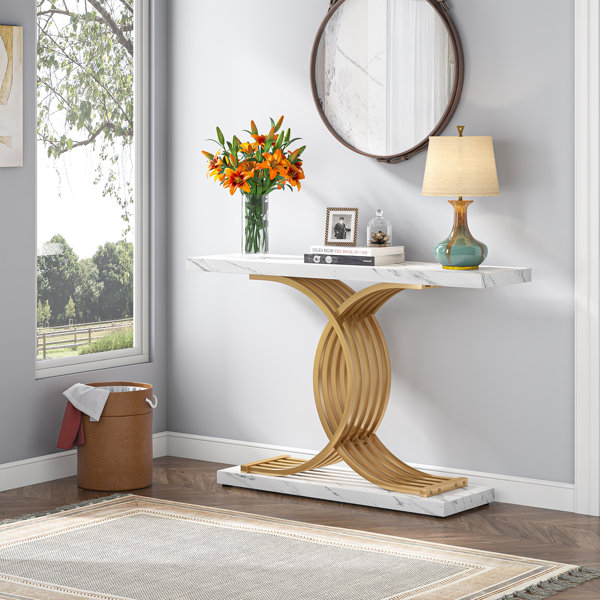 Classic Altar Table - a tall entryway console or narrow side table