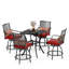 Alyne 4 - Person Patio Dining Set with Square Table , Cushions Included