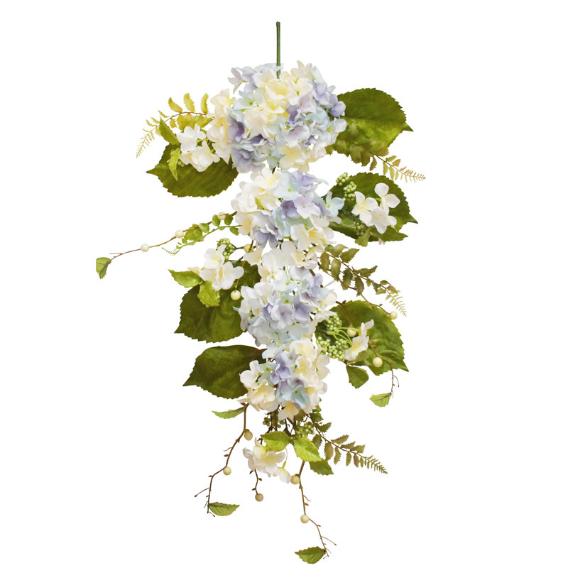 36" Blue Hydrangea Teardrop