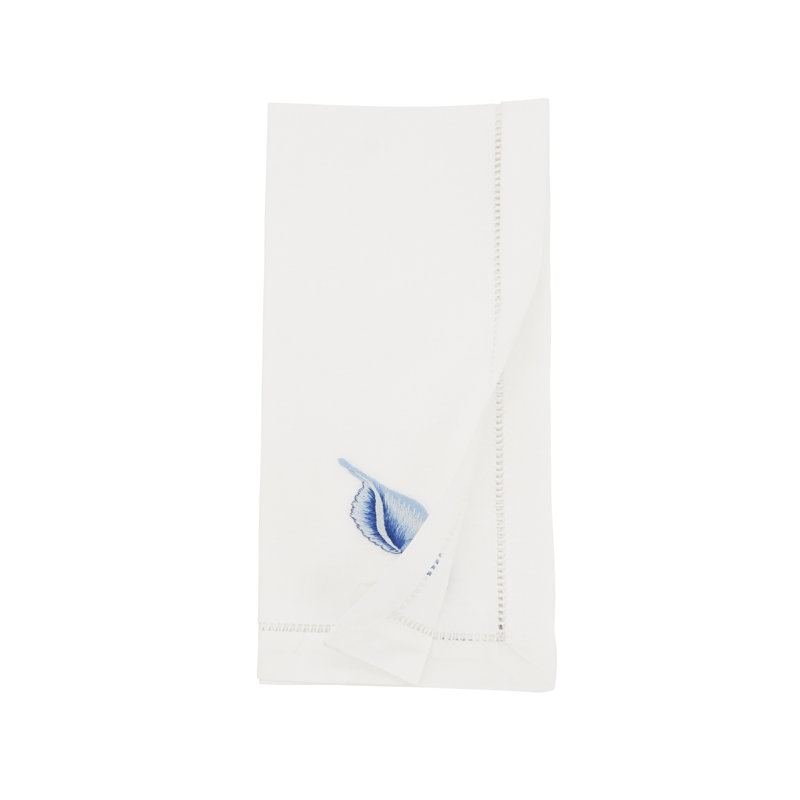 The Broderie Collection 100% Cotton No Pattern Rectangle Napkin