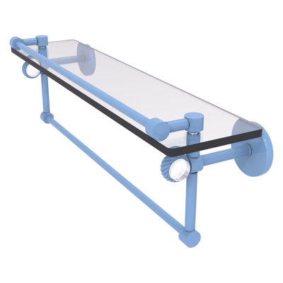 Tablette flottante avec barre à serviettes Clearview