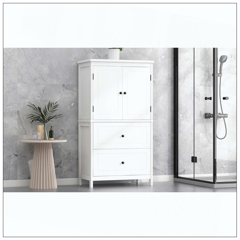 Armoire de salle de bain, Blanc
