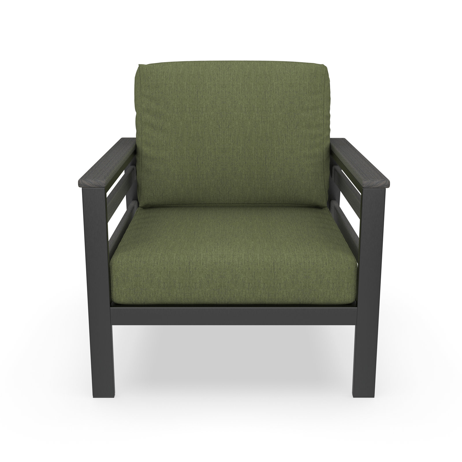 Townsend Sunbrella® Patio Lounge Chair, Sunbrella Canvas Fern, Gray