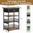 4-Tier AV Media Stand with Drawer
