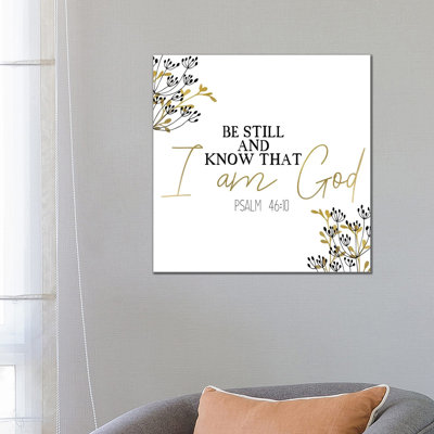 I Am God Square by Kimberly Allen - Wrapped Canvas Gallery-Wrapped Canvas Giclée