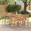 Solid Wood Top Metal Base Dining Table-703112650