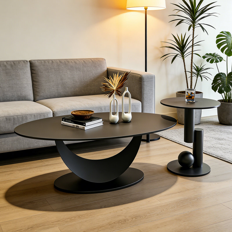 Lauro, Noir, H 16,53 po x L 47,24 po x l 23,62 po