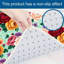 Ensemble de tapis de jardin en flanelle 2 pièces
