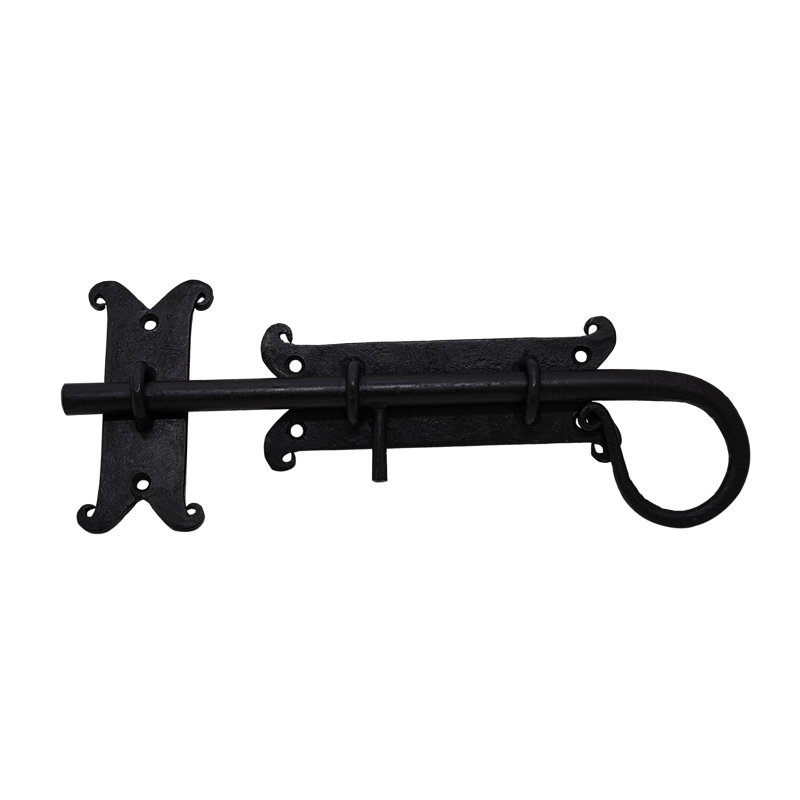 Boulon de surface primitif avec goupille coulissante, H 12 po x l 1 po x P 1 po