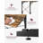 31.5" Folding Desk, Foldable TV Tray Table For Eating On Couch, Extra Large TV Dinner Trays, Portable Fold Computer Writing Desk Table For Home Office, Rustic Brown