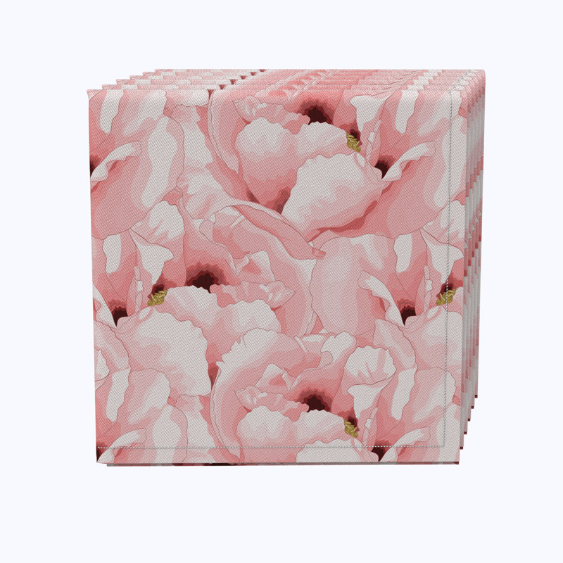 100% Cotton Floral Square Napkin