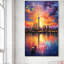 La tour du CN, Toronto, Ontario, Canada V4 - peinture sur toile tendue-88069021