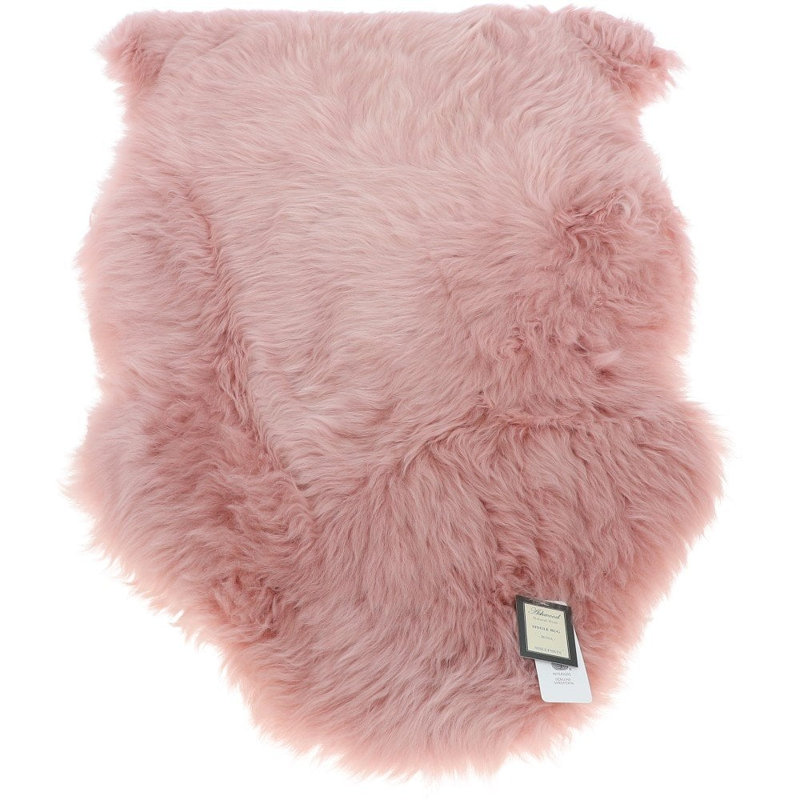 Single Australian Sheepskin Rug Rosa
