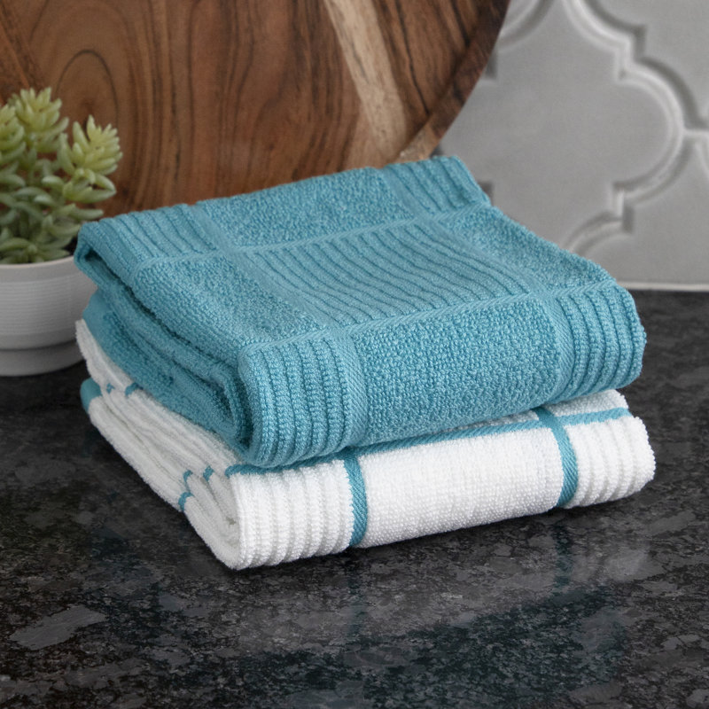 T-fal Parquet Kitchen Towel, Breeze