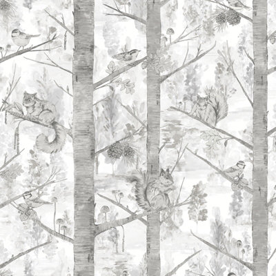 Malonne 10m x 53 cm Textured Metallic Wallpaper Roll
