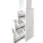 Armoire de rangement de 70,87 po de hauteur avec espace de rangement multifonctionnel, organisateur d'entrée en bois moderne pour le couloir et le salon