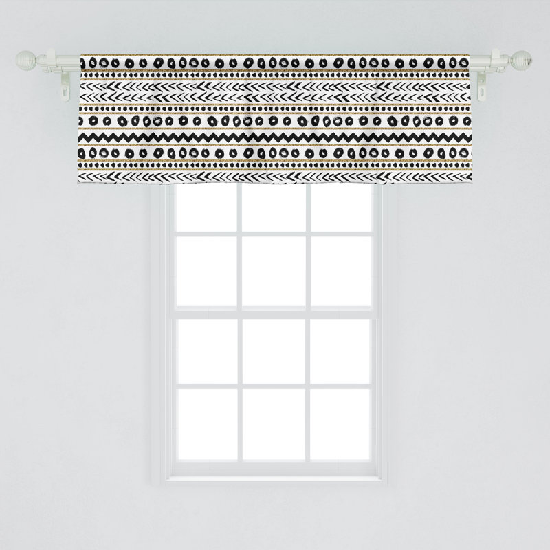 Ensemble de 2 cantonnières Ambesonne Boho, L 54 po x L 18 po