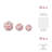 Decorative Stoneware Ceramic Orbs with Traditional Artistic Design for Classic Accents and Elegant Styling Set of 3.