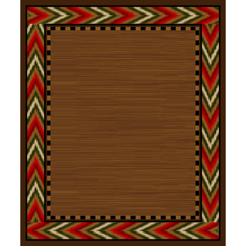 Barbera Southwestern Indoor Rug, Rectangle 8' x 11'