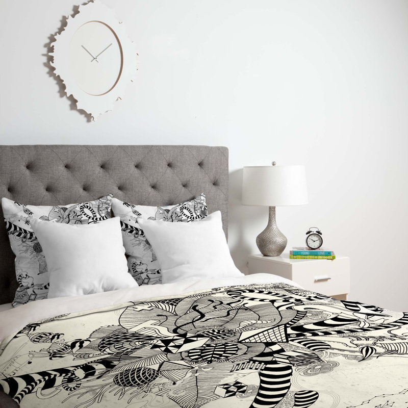 Housse de couette Play, Housse de couette pour grand lit, Poids léger