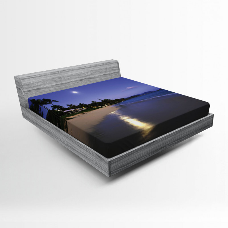 Drap-housse hawaii, Double
