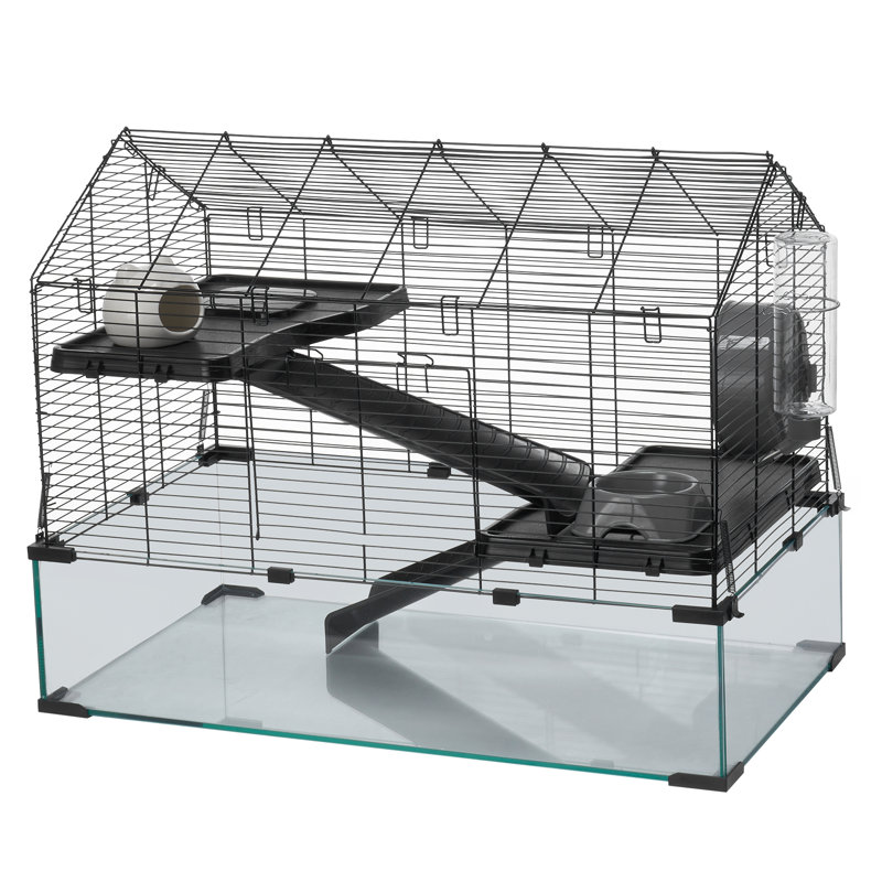 Maison pour petits animaux en cage