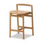 Baden Outdoor Teak Bar Stool-1203848986