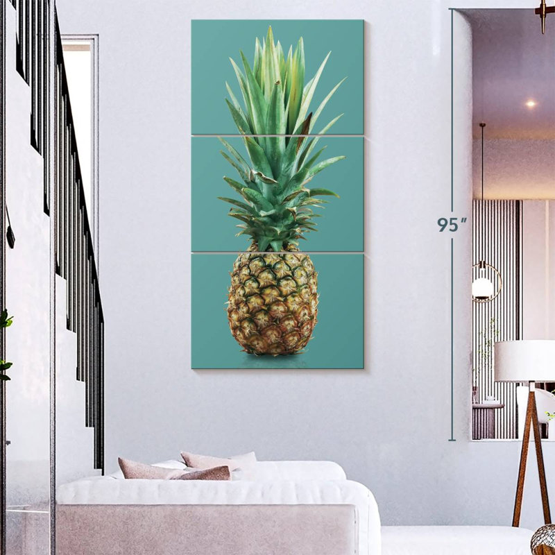 Crowned Pineapple, 80" H x 39" W