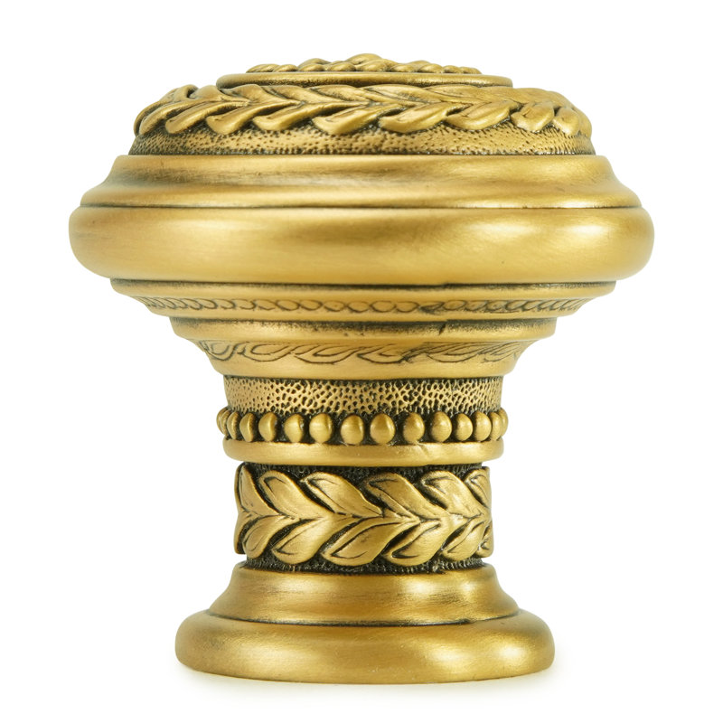 KINGSTON KNOB; BURNISHED, Gold