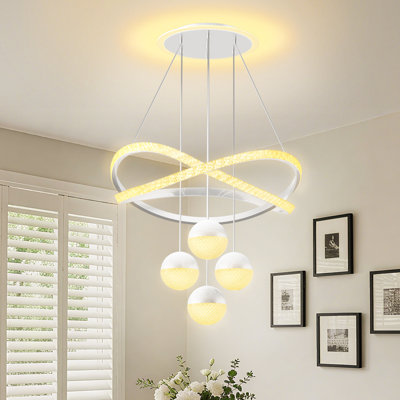 Lustre géométrique à DEL