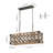 Deneshia 4 - Light Wooden Kitchen Island Square / Rectangle Chandelier