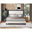 Lit plateforme tapissier en lin-1408612410-1408612356