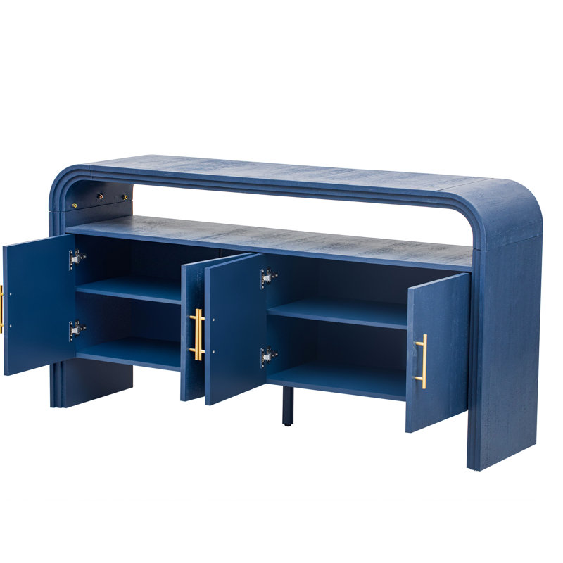 Accent Sideboard, Elegant Sideboard With Shelf