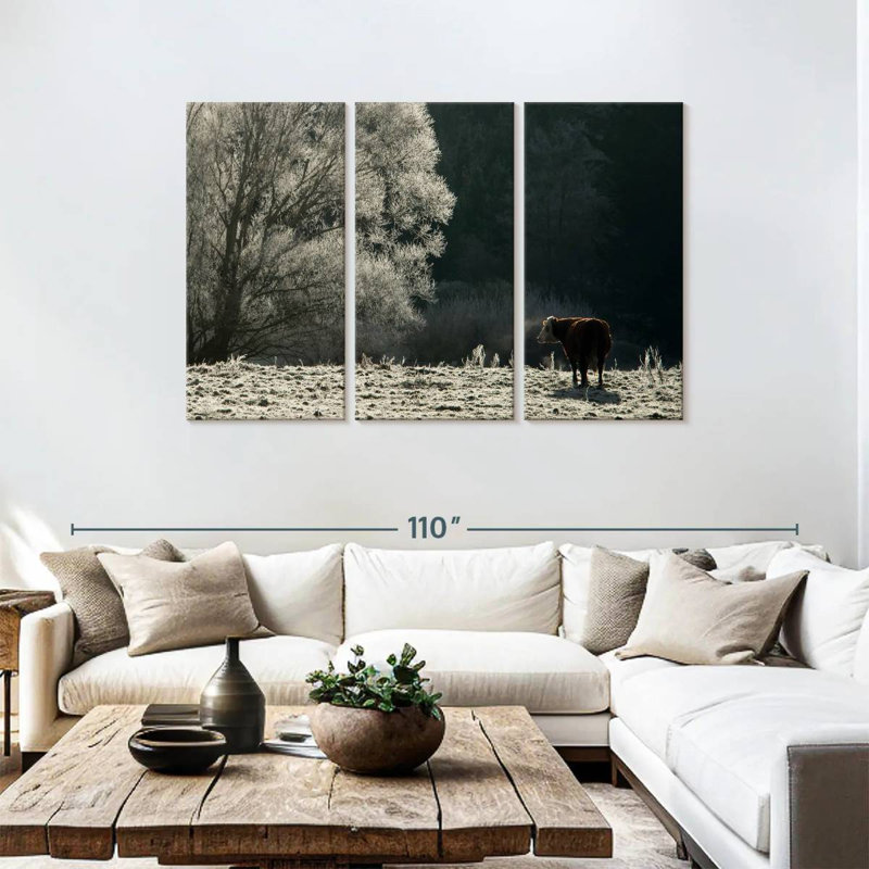 Brampt Cold Otago Cow, 48" H x 74" W
