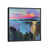 Black Floater Framed