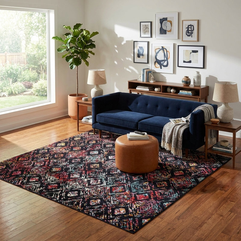 Tapis Ivy Daijanay, Carré 7 pi 10 po