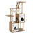 57 Inch Cat Tree Tower Multi-Level Activity Centre With Scratching Posts