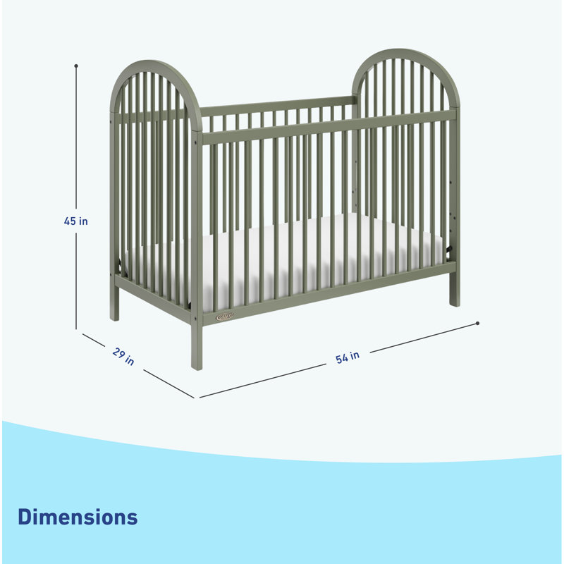 Baby Crib Graco Lauren Crib Dimensions Graco Olivia 3-In-1