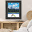 Cadre photo rustique en bois de pin brun, cadre photo, cadre artistique-433413390-433413389